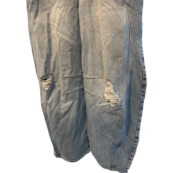 Free People Good Luck Denim Overalls - Going Steady - Picture 8 of 16